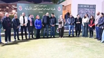 تتويج الأبطال.. نادي الصيد يختتم منافسات بطولة حسين صبور للكروكيه بنجاح وتنظيم مميز